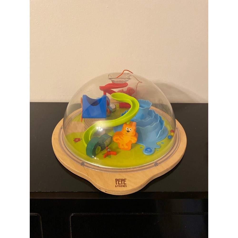 Hape Pepe and Friends Sunny Valley Adventure Dome Toy‎